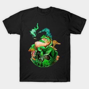 Bored Wizard Frog T-Shirt